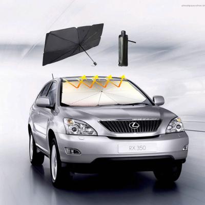 China New Design 2022 Modern Sun Shade UV Protection Indoor Portable Car Umbrella for sale