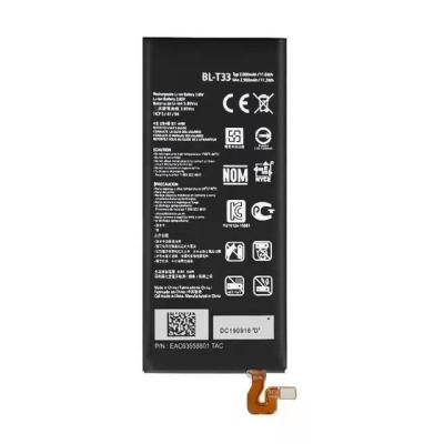 China Original Replacement 3000mAh BL-T33 BL T33 Mobile Phone BATTERY For LG Q6 M700A M700AN ​​M700DSK M700N Batteries for sale