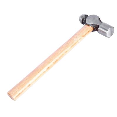 China Machinist Hammer Carbon Steel Ball Pein Hammer With Wooden Handle for sale