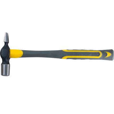 China Machinist Hammer Carbon Steel Cross Paint Hammer With Fiberglass Handle for sale