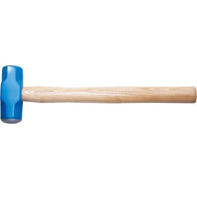 China Machinist Hammer Carbon Steel Double Face Sledgehammer With Wooden Handle for sale