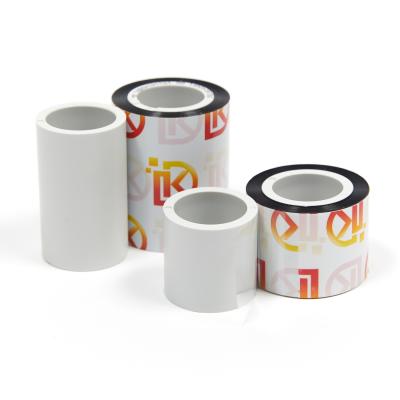 China Adhesive Thermal Transfer Ribbons 55mm Width 500m Length Premium Wax Resin Ribbon for sale