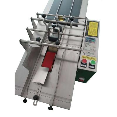 China Roestvrij staal het Pagineren Machine0.75kw Industriële Wrijving Paperfeeder met Transportband Te koop