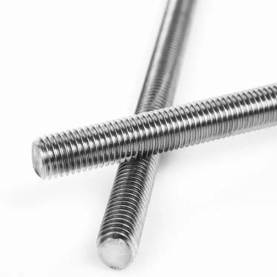 China Stainless Steel Thread Stud Bolt Nut Metal Joint DIN975 304 Stainless Steel 316 Construction Threaded Rod for sale