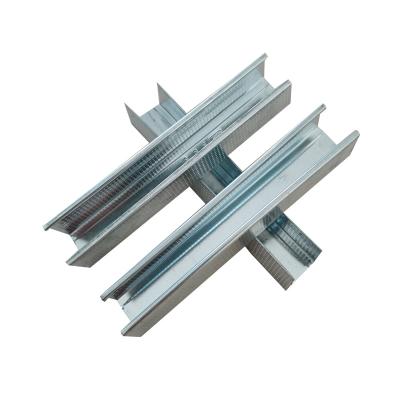 China Light Weight Galvanized Light Steel Keel Drywall Metal Stud Track 38*38 Size South America for sale