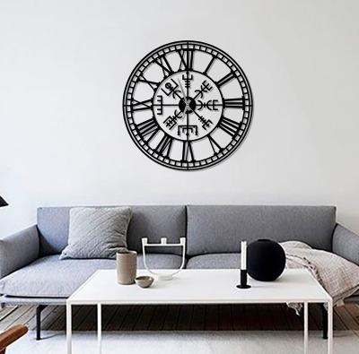 China Eclectic viking wall clock for sale