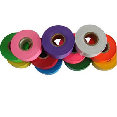 China Non adhesive Premium flagging tape, vinyl tape ,1