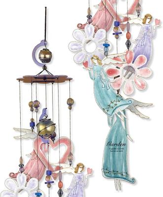 China Eclectic Garden Angel Garden Wind Chime for sale