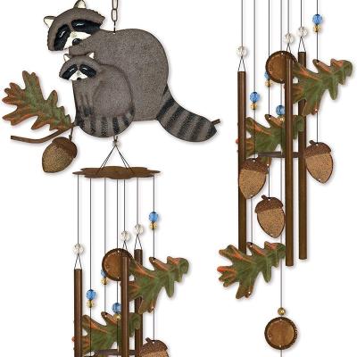 China Eclectic Babes Raccoon Wind Chime for sale