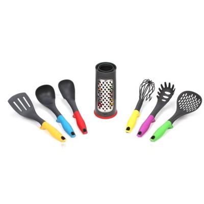 China Best Selling Sustainable Homsense Amazon 6 PCS Tools Kitchen Plastic Utensils for sale