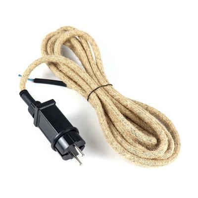 China Industrial Equipment European ECO 7/7 DC Power Extension Cord Led Lamp Power Cord 12v Non-Polarized Power Cord for sale