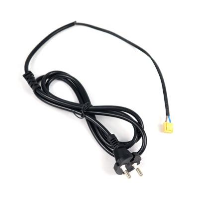 China Home appliance Korea kc KTL mains cord power plug power extension cord, 2x0.75sqmm with connector. for sale