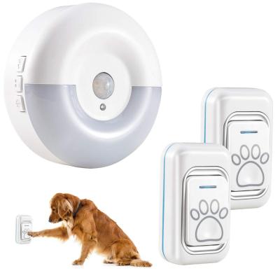 China Fashionable Cordless Dog Training Bell For Potty Training With Waterproof Touch Button for sale