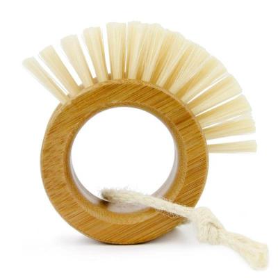 China Eco - Friendly Full Circle Cleaning Kitchen Brush Roller Ring Fruit And Vegetable Brush for sale