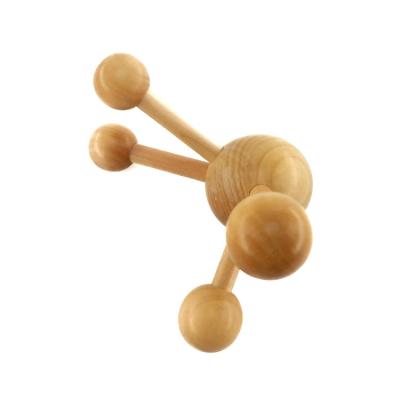 China Wooden Head Body Massager Wooden Head Massager Tool Health Massager for sale