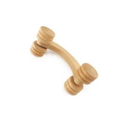 China Wooden Anti Body Hand Motion Cellulite Massage Roller Trolling Boat Tool Massager Maderotherapy for sale