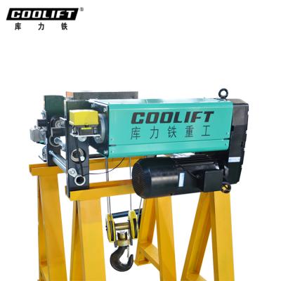 China Workshop 12.5 Ton Single / Double Electric Wire Rope Girder Hoist For Overhead Crane for sale