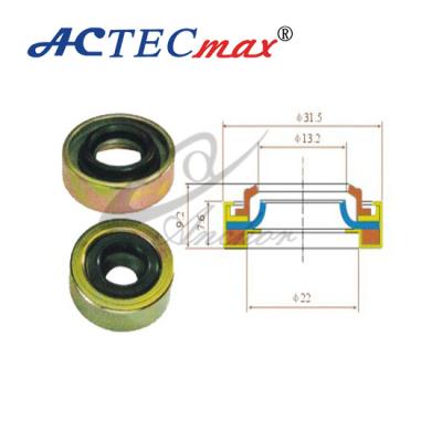 China HNBR / NBR V5 Automotive Oil Seals , Double Lips Oil Seal for GM Compressor for sale