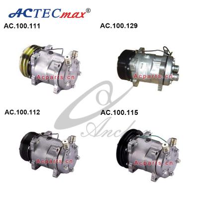 China 12V / 24V Auto AC Compressor OE Interchangeable Universal 5H14 Series for sale