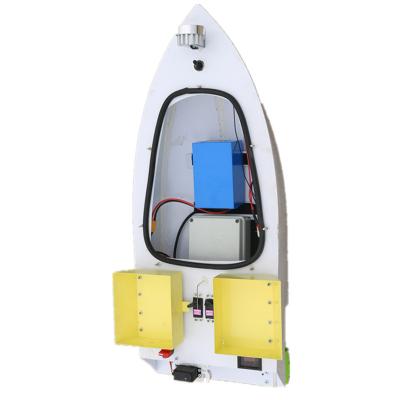 China Multifunction 2.4G Automatic Mesh Trawler Camoro Gps Boat Bait Boats Stainless Steel Water Scooter RC Remote Control Trawl Nest Boat for sale