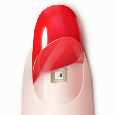 China Hot Sale Wifi Jakcom N3 Smart Nail Chip Card Built In Flexible Nail Skin-friendly Material Chip For Nail Stick Polish Art for sale