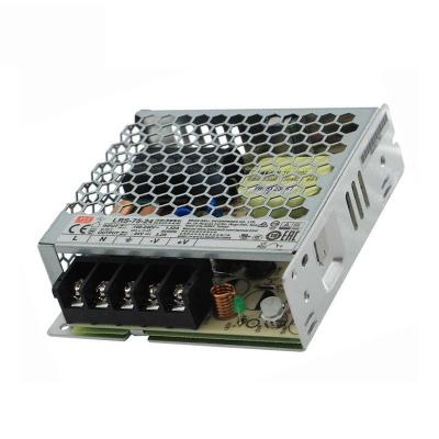 China LED Light/Industrial Automation Machinery Meanwell LRS-75-24 75Watt 24V 3A 2.5A Ac/Dc Single Output Industrial 24V Changing Power Supply for sale