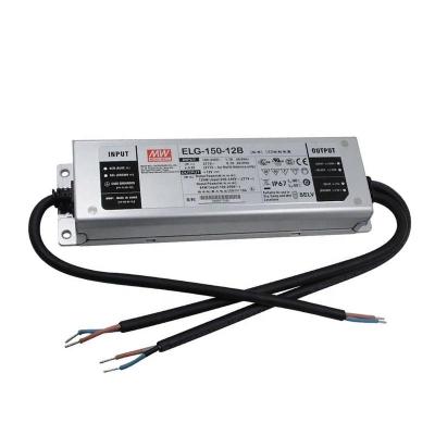 China Meanwell ELG-150-12B 150W 12V 12.5A 10A Metal Case Led Driver Dc 0-10V Power Led Rgbw 12V 50A Led Strip Light Dimmable Driver for sale