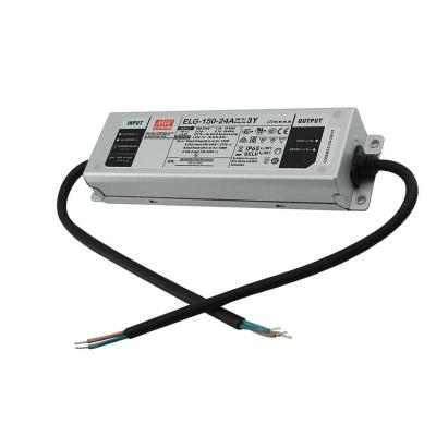 China Metal Case Meanwell Elg-150-24A For Led Panel Mw Rgbw Driver For Led Panel 150W 24V 6.25A Constant Voltage Ac To Dc Single Mode Led for sale