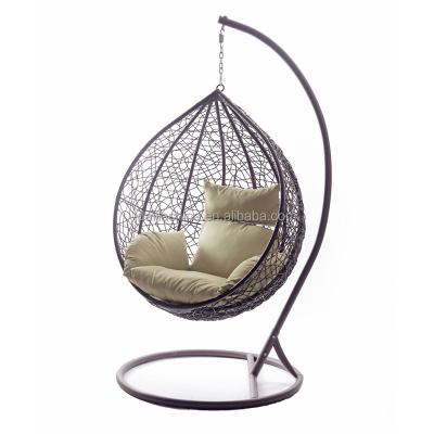 China Modern Classic Multiple Egg Water Drop Rattan Hanging Chair for sale