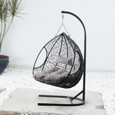 China DAIJIACHINA Super Comfortable Best Selling Outdoor Hanging Chairs Double Seats Patio Swing Chair Wholesale Furniture for sale