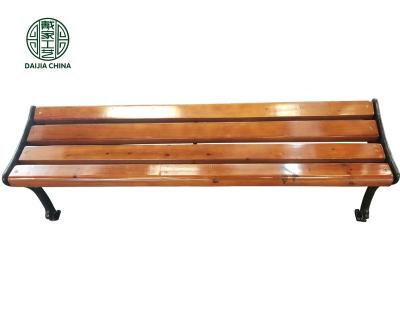 China Cheap Factory Price Modern Outdoor Park Wooden Bench Solid Wood Chairs Long for sale