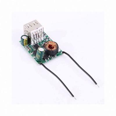 China A23-- 2A Dual USB Power Supply Module Buck Converter Stabilizer Charger Step-Down DC-DC Isolation Module for sale