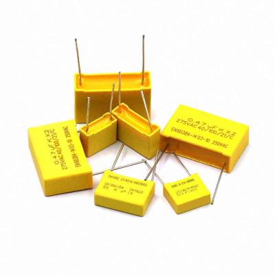 China Na safety capacitor 275V 0.1uF 100nF 104K 0.22 0.47 uF 330nf10 224k for sale