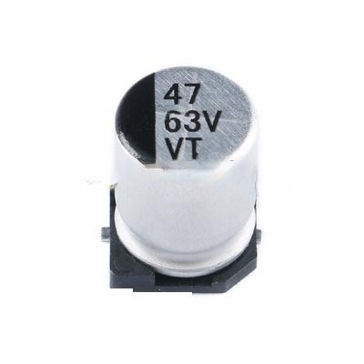 China Yxdz [jygk] Smd Aluminum Electrolytic Capacitors 63V 47Uf 8*10.5Mm High Quality Classic for sale