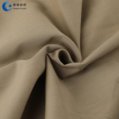 China Antistatic custom print textile manufacturer 65 polyester 35 cotton stain canvas fabric for hoodie shirt for sale