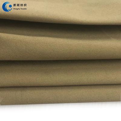 China Waterproof Tent PU Coating Waterproof Heavy Weight Thickened Canvas TC Tent Fabric for sale