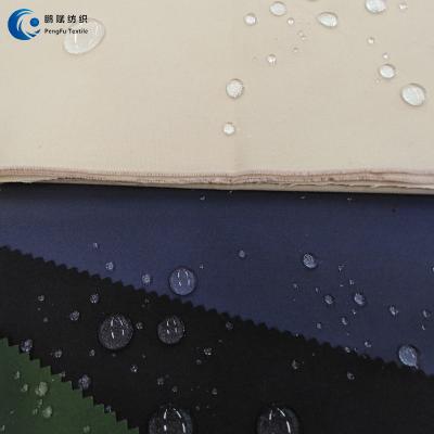 China Waterproof Roof Top PU Coated Cotton Canvas Tent Waterproof Fire Retardant Fabric for sale