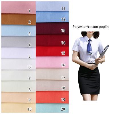 China Waterproof Single Twill Polyester Tc Herringbone Cotton Print Poplin Fabric For Pocketing Medical Uniform Shirt for sale