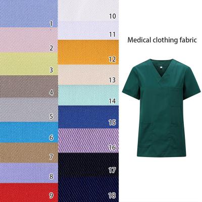 China Poly And Cotton Woven Summer Hospital Mesh TC Medical Uniform Fabric Waterproof for sale