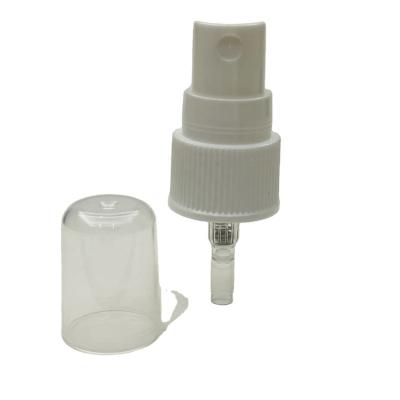 China Non Spill Plastic Ribbed Spray 0.4cc 20/410 Pump With Dustcap for sale