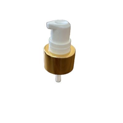 China Non Spill 24/410 Customized Gold Treatment Cream Pump for sale