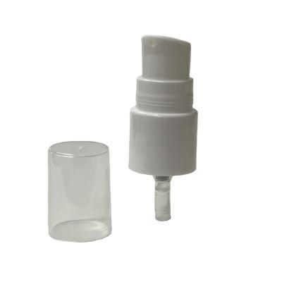 China Non Spill Smooth Treatment 0.4cc 20/415 Pump Cream Pump Dispenser Pump With Dust Cap Or Over Cap for sale