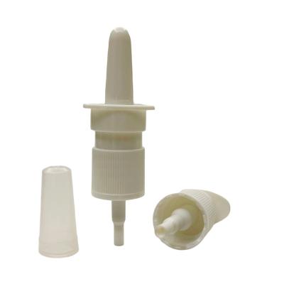 China Wholesale high quality non refillable 18mm 0.12ml nasal sprayers for plastic bottle, medical and pharmaceutical use for sale