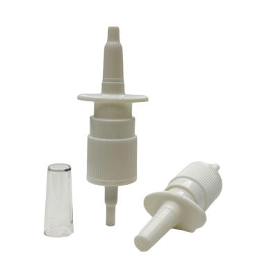 China Wholesale high quality non refillable 18mm 0.12ml nasal sprayers for plastic bottle, medical and pharmaceutical use for sale