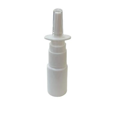 China Medicine Empty HDPE 10ml High Quality Plastic Nasal Spray Bottles for sale