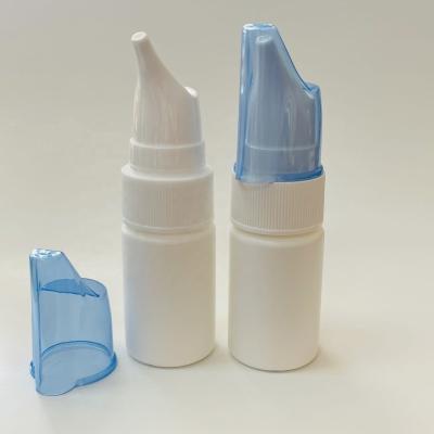 China High Quality HDPE Plastic Medicine Empty Nasal Spray 30ml 40ml Bottles Medical Nasal Spray Bottles for sale