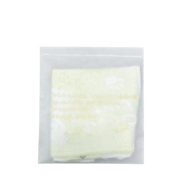 China Recyclable Frosted Ziplock Bag For Small Items Underwear Storage Plastic Bags For Small Items Recyclable Bone Tape Seal Adhesive Bag for sale