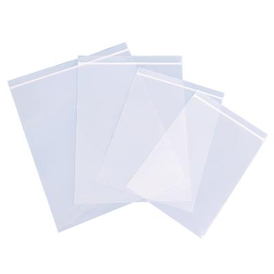 China Recyclable Bone Strip Seal Bag Made Of Environmentally Friendly Materials Garment Bag Highly Transparent Waterproof Zipper Bag for sale