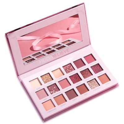 China Waterproof Best Eyeshadow  Palette Private Label Makeup Set Cosmetic 18 Colors Custom Private LabelColors Eyeshadow  palette for sale