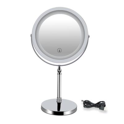 China Lighted Hot Selling Makeup Mirror Touch Screen Dimmable makeup tools  Smart Dresser vanity mirror for sale